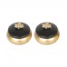 Gold Flower Pot & Wax Jar Combo Set of 3